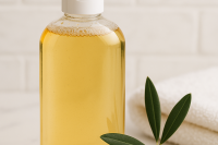 Castile liquid soap in a bottle
