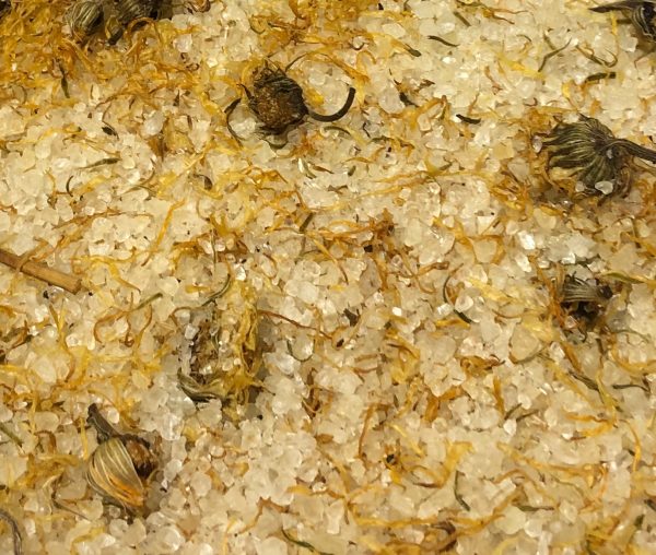 Calendula Orange and Vanilla Bath Salts