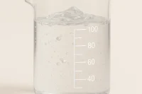 Clear d-panthenol in a beaker