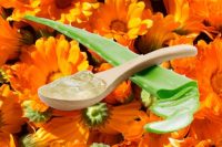 Aloe Vera and Calendula Gel Base