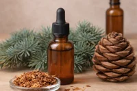 cedarwood essential oil cedrus atlantica morocco