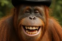 Orangutan representing Rich Cream Base Palm Oil Free