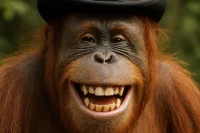 Orangutan representing Rich Cream Base Palm Oil Free