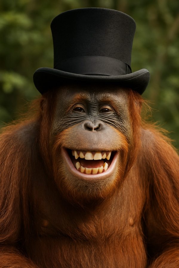 Orangutan representing Rich Cream Base Palm Oil Free
